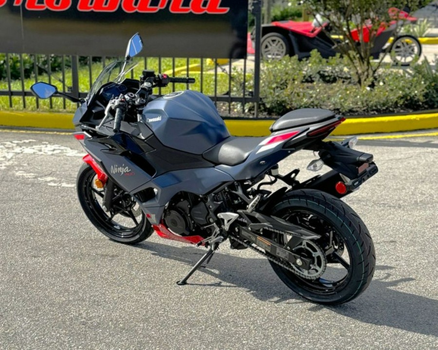 2026 Kawasaki Ninja 500 ABS Metallic Matte Twilight Blue