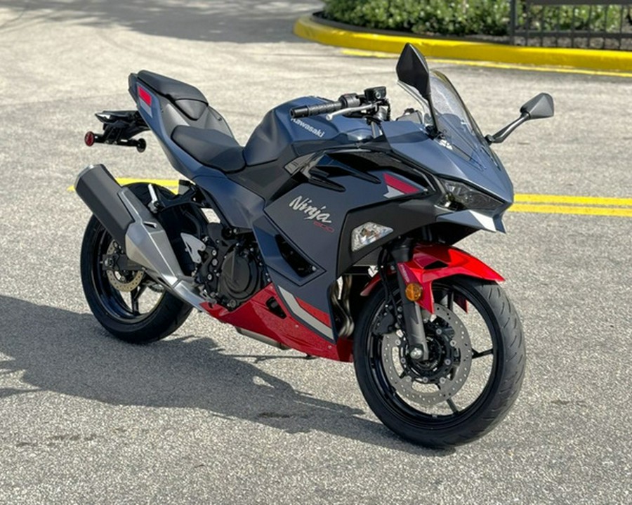 2026 Kawasaki Ninja 500 ABS Metallic Matte Twilight Blue