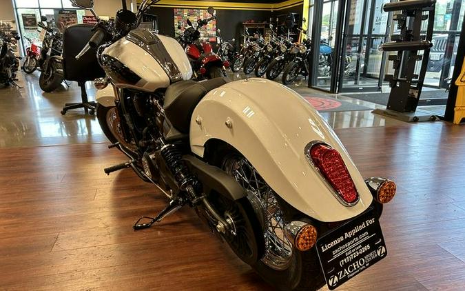 2025 Indian Motorcycle® Scout® Classic Limited +Tech Ghost White Metallic