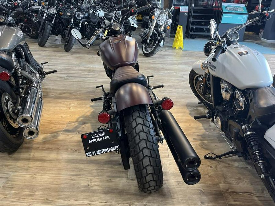 2022 Indian Motorcycle® Scout® Bobber ABS Maroon Metallic Smoke