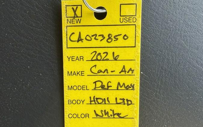 2026 Can-Am Defender MAX Limited HD11