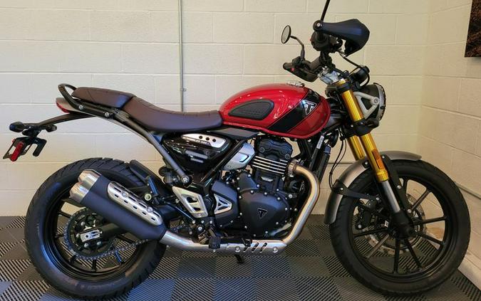 new 2024 Triumph Scrambler 400 X