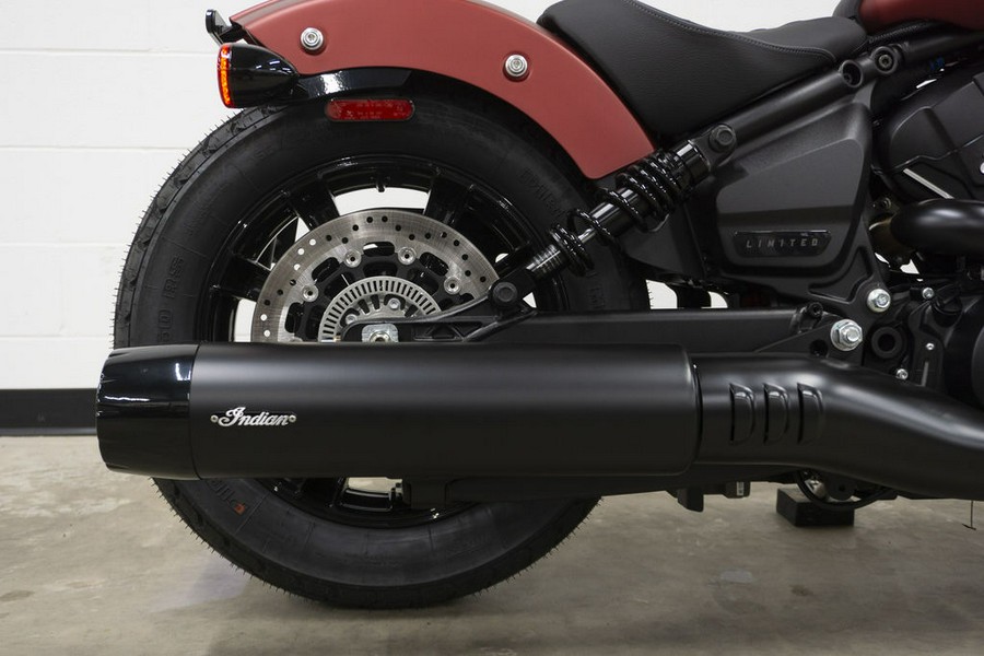 2025 Indian Motorcycle® Scout® Bobber Limited Sunset Red Smoke