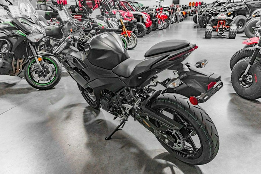 2026 Kawasaki Ninja 500 ABS Metallic Flat Spark Black