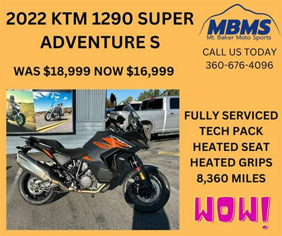 2022 KTM 1290 Super Adventure S