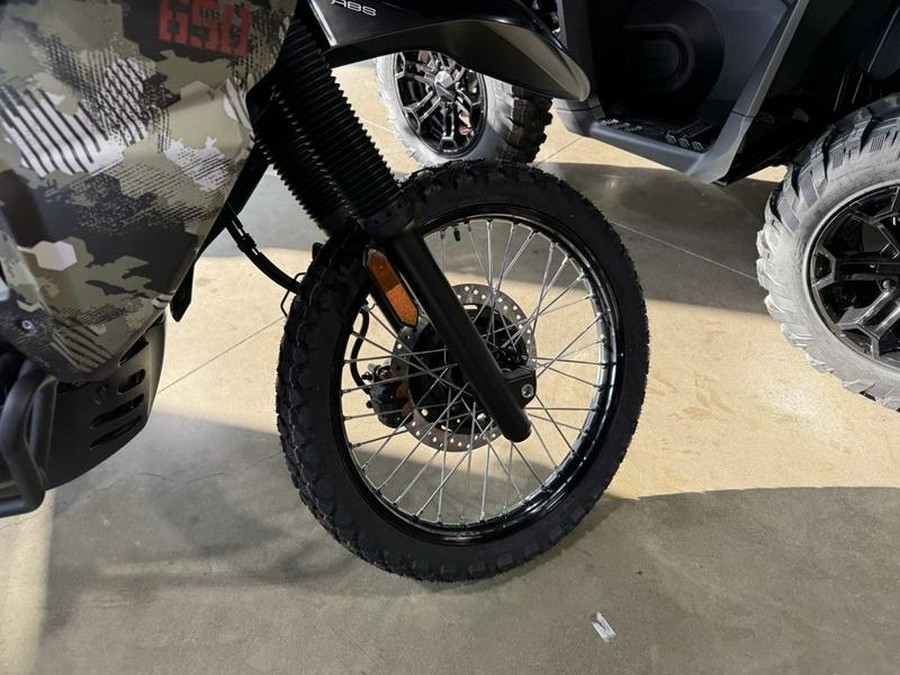 2026 Kawasaki KLR®650 Adventure ABS Cypher Camo Beige
