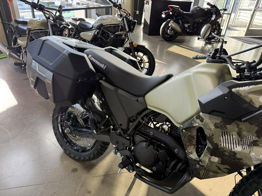 2026 Kawasaki KLR®650 Adventure ABS Cypher Camo Beige
