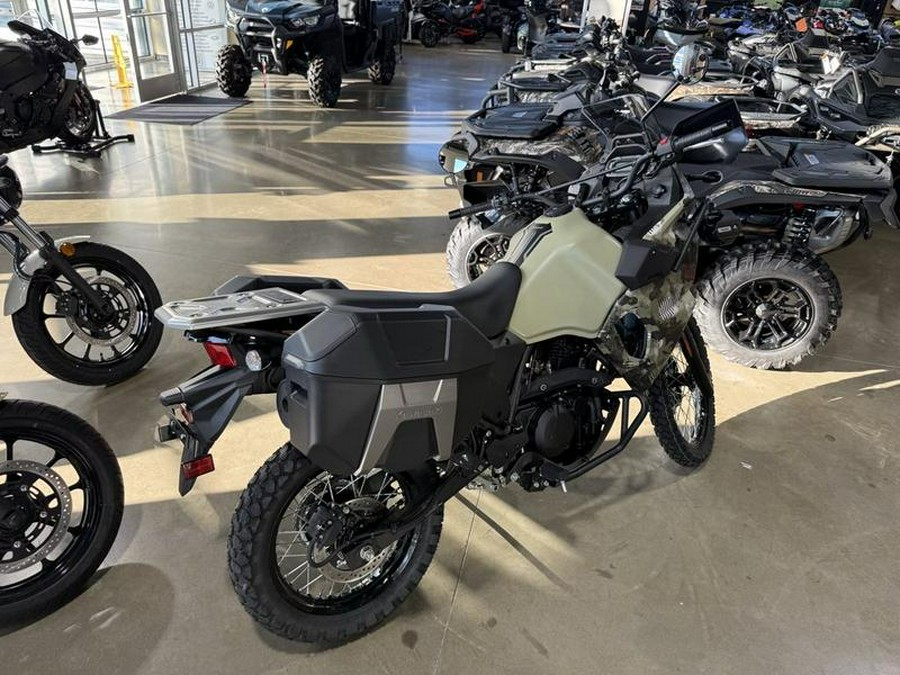 2026 Kawasaki KLR®650 Adventure ABS Cypher Camo Beige