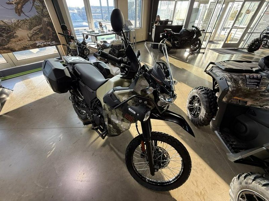 2026 Kawasaki KLR®650 Adventure ABS Cypher Camo Beige