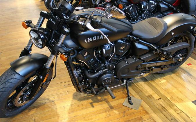 2026 Indian Motorcycle® Scout® Sixty Bobber Limited Black Smoke