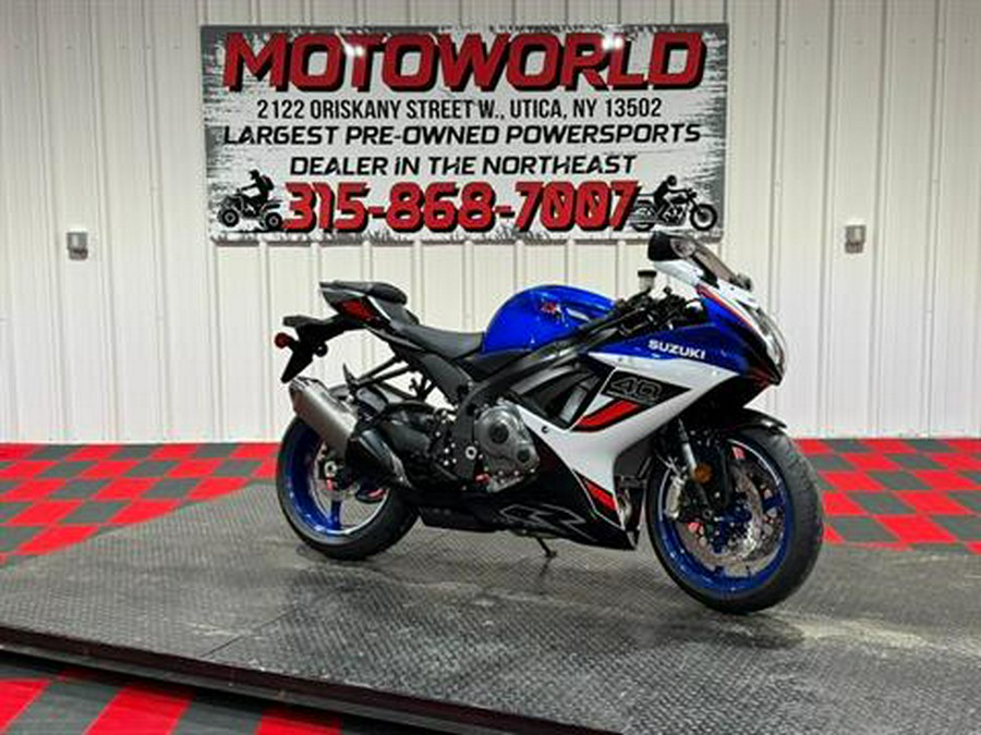 2026 Suzuki GSX-R600Z 40th Anniversary Edition