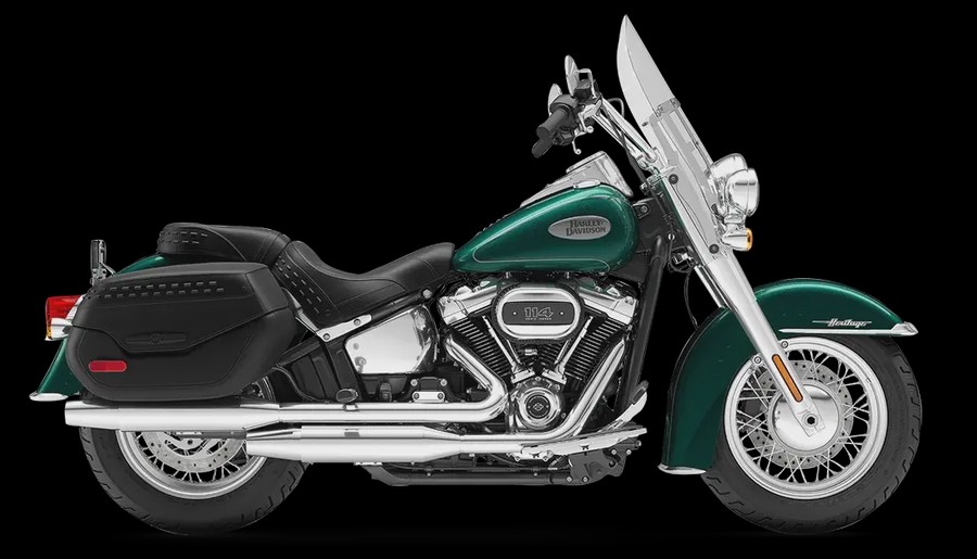 2024 Harley-Davidson® Heritage Classic ALPINE GREEN W/ PINSTRIPE