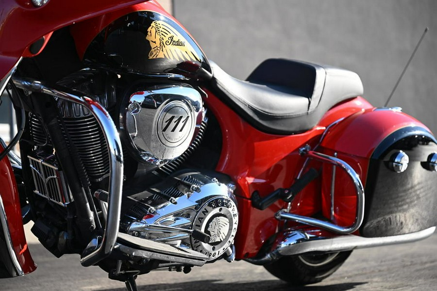 2017 Indian Motorcycle® Chieftain® Wildfire Red Over Thunder Black
