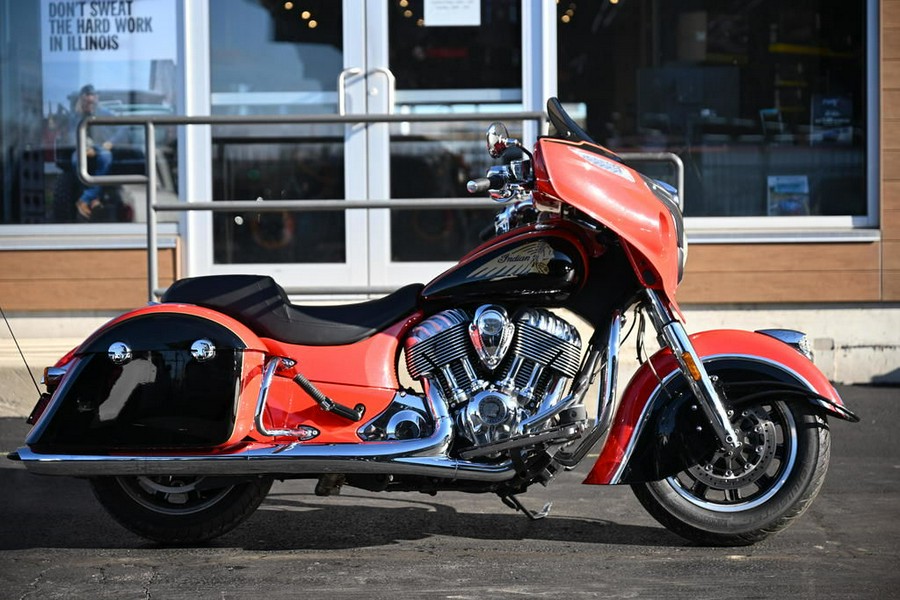2017 Indian Motorcycle® Chieftain® Wildfire Red Over Thunder Black