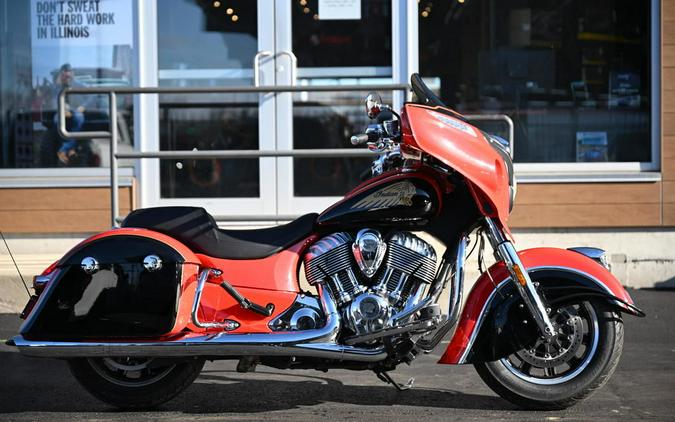 2017 Indian Motorcycle® Chieftain® Wildfire Red Over Thunder Black