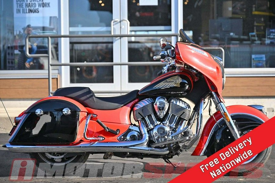 2017 Indian Motorcycle® Chieftain® Wildfire Red Over Thunder Black