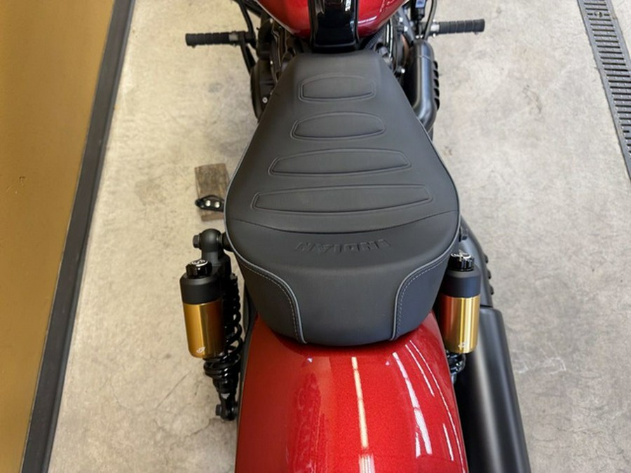 2025 Indian 101 Scout Sunset Red Metallic With Graphics