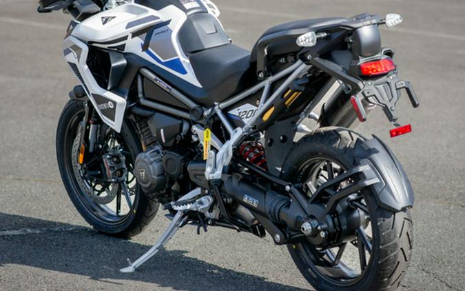 2026 Triumph Tiger 1200 Alpine Edition Satin crystal white