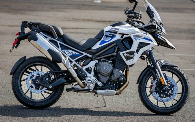 2026 Triumph Tiger 1200 Alpine Edition Satin crystal white