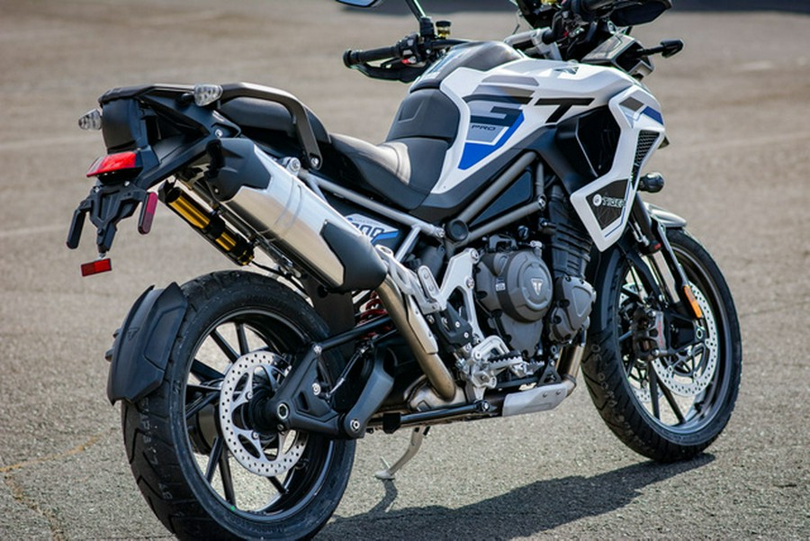 2026 Triumph Tiger 1200 Alpine Edition Satin crystal white