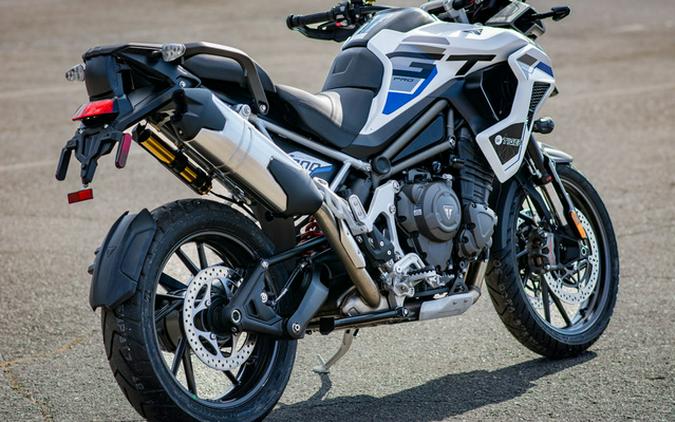 2026 Triumph Tiger 1200 Alpine Edition Satin crystal white