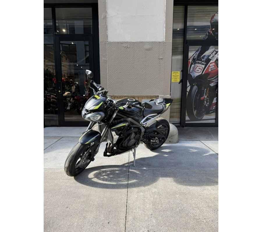 2020 Triumph Street Triple RS Matte Jet Black