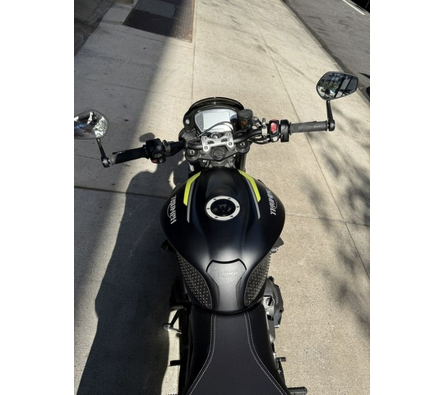 2020 Triumph Street Triple RS Matte Jet Black