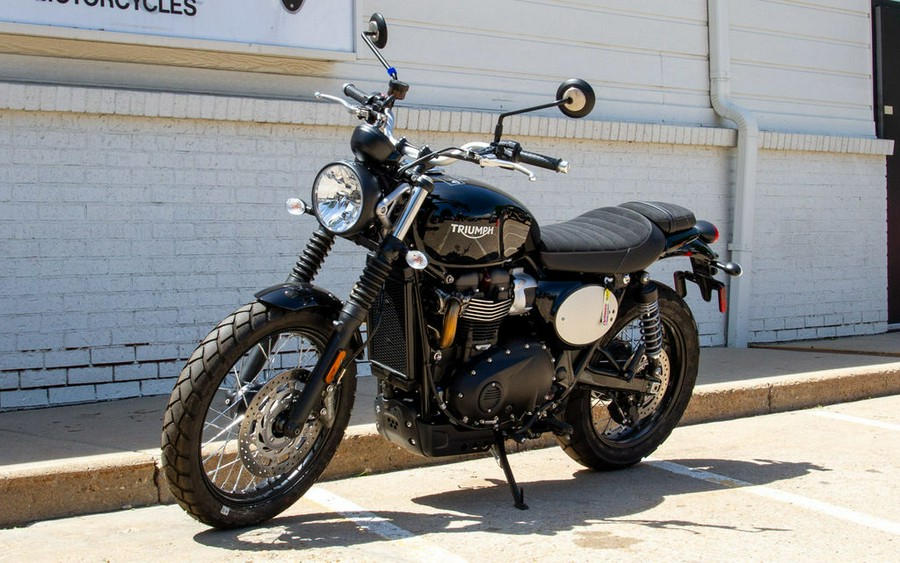 2023 Triumph Scrambler 900 Jet Black