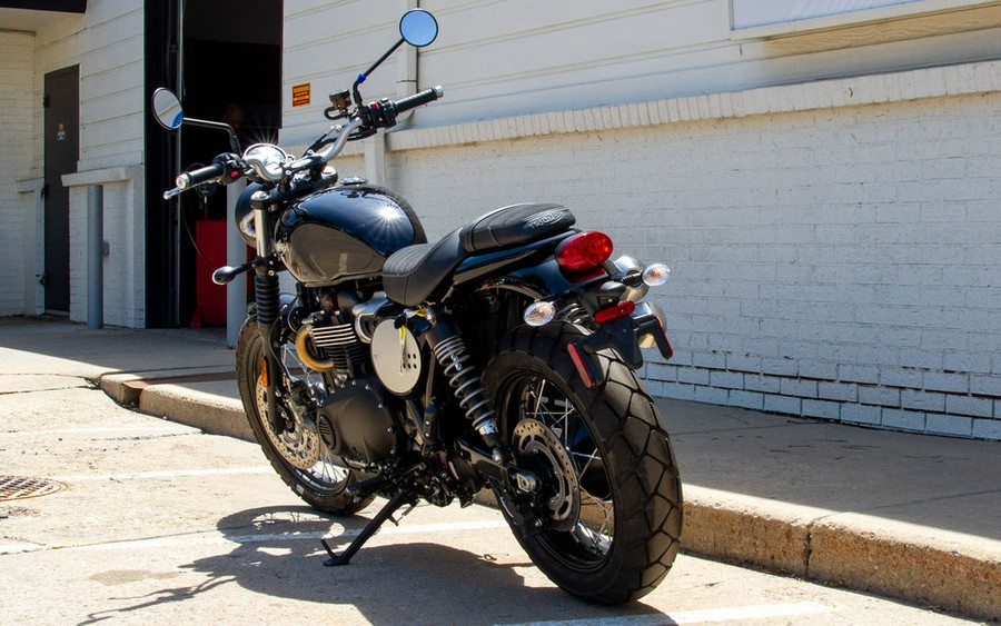 2023 Triumph Scrambler 900 Jet Black