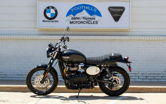 2023 Triumph Scrambler 900 Jet Black