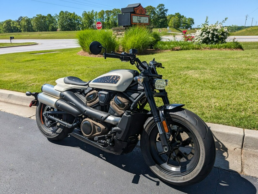 2022 Harley-Davidson Sportster S White Sand Pearl