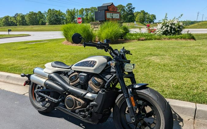 2022 Harley-Davidson Sportster S White Sand Pearl