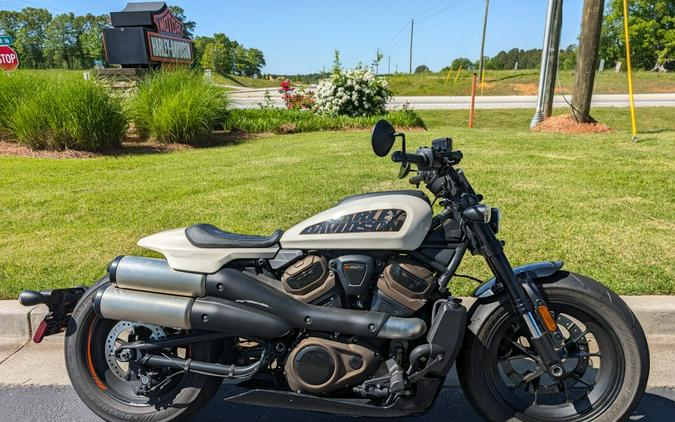 2022 Harley-Davidson Sportster S White Sand Pearl