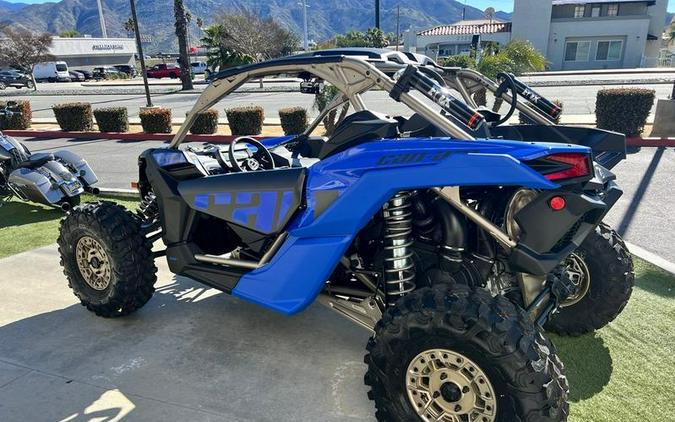 2024 Can-Am® Maverick X3 X rs Turbo RR with Smart-Shox Dazzling Blue & Carbon Black