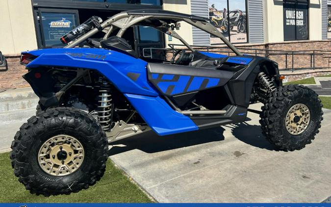 2024 Can-Am® Maverick X3 X rs Turbo RR with Smart-Shox Dazzling Blue & Carbon Black