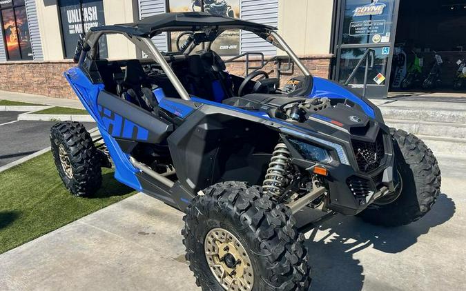 2024 Can-Am® Maverick X3 X rs Turbo RR with Smart-Shox Dazzling Blue & Carbon Black