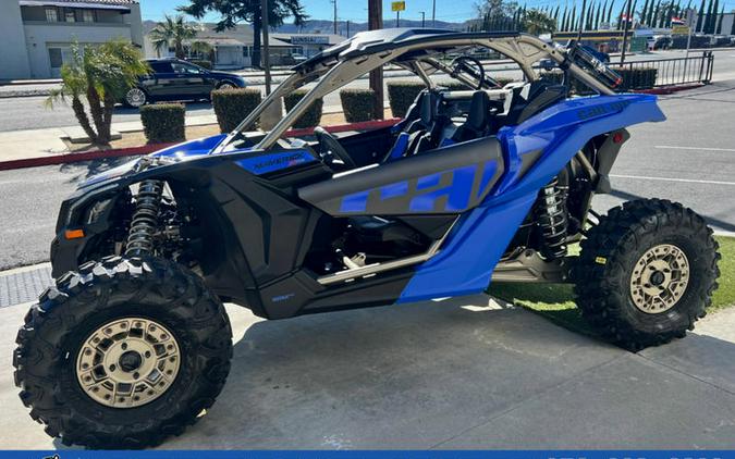 2024 Can-Am® Maverick X3 X rs Turbo RR with Smart-Shox Dazzling Blue & Carbon Black