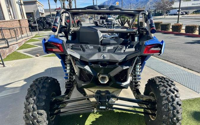 2024 Can-Am® Maverick X3 X rs Turbo RR with Smart-Shox Dazzling Blue & Carbon Black