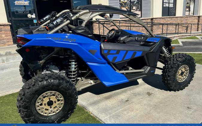 2024 Can-Am® Maverick X3 X rs Turbo RR with Smart-Shox Dazzling Blue & Carbon Black