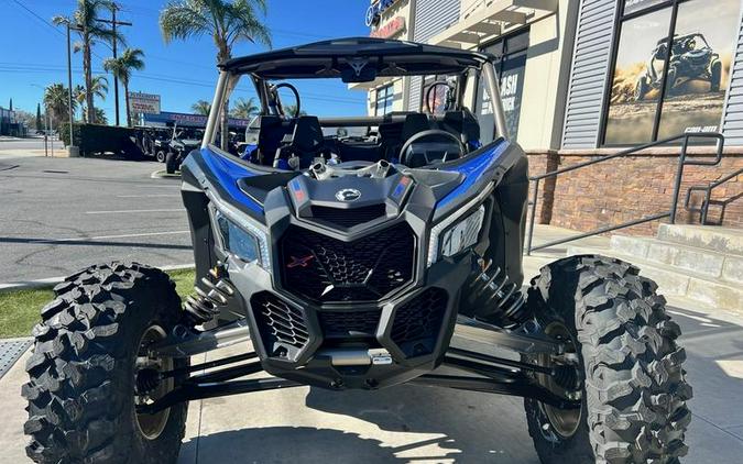 2024 Can-Am® Maverick X3 X rs Turbo RR with Smart-Shox Dazzling Blue & Carbon Black