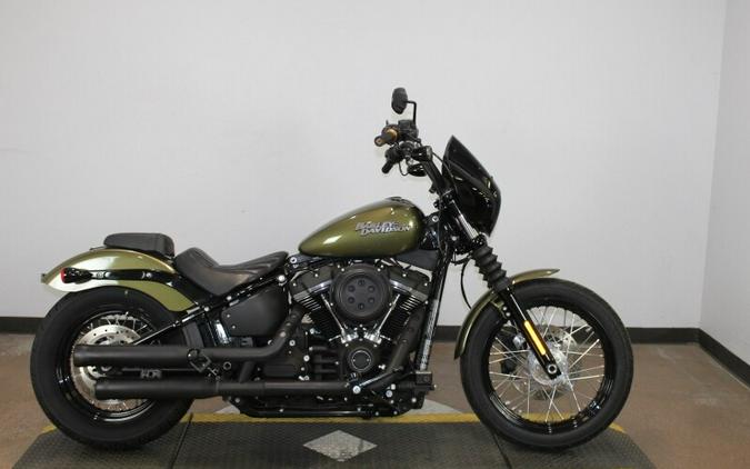 Harley-Davidson Street Bob 2018 FXBB 077122T OLIVE GOLD W/PINSTRIPE