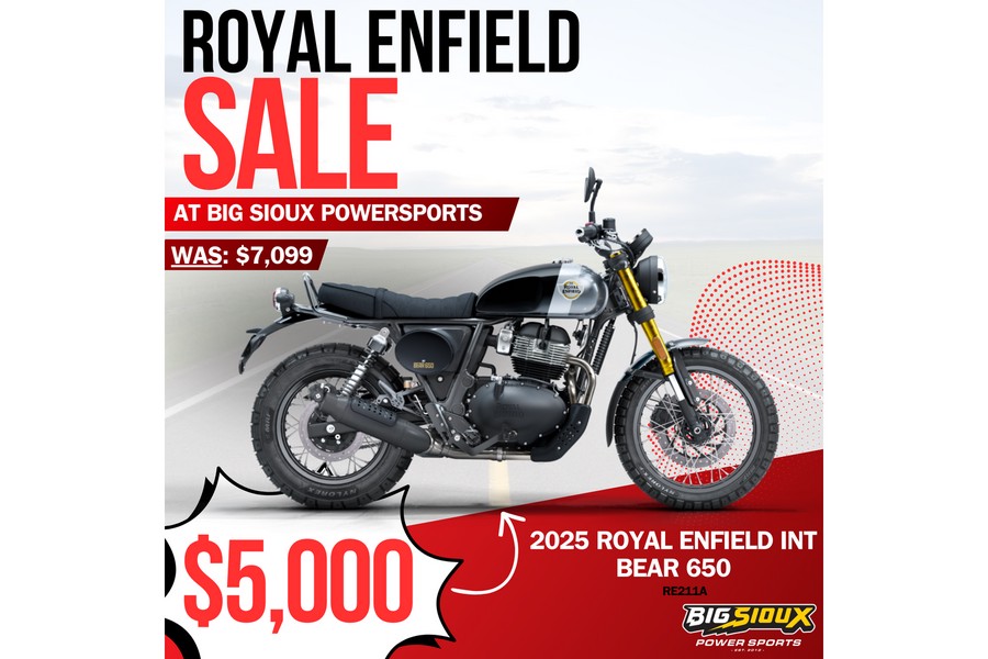 2025 Royal Enfield INT BEAR 650