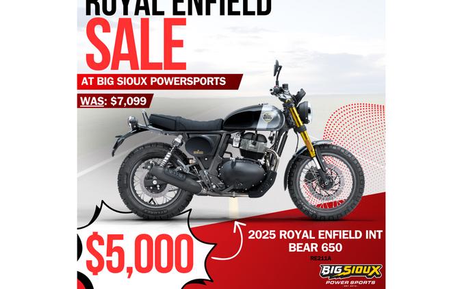2025 Royal Enfield INT BEAR 650