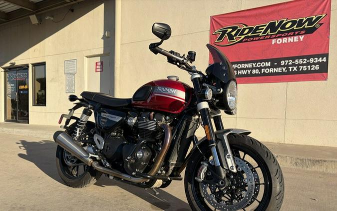 2022 Triumph Speed Twin Red Hopper 1200