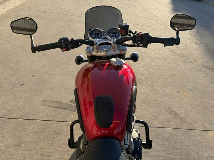2022 Triumph Speed Twin Red Hopper 1200