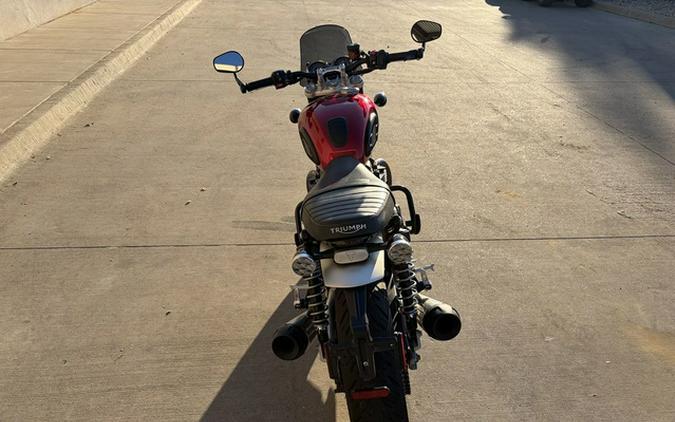 2022 Triumph Speed Twin Red Hopper 1200