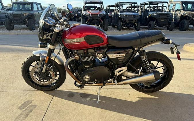 2022 Triumph Speed Twin Red Hopper 1200