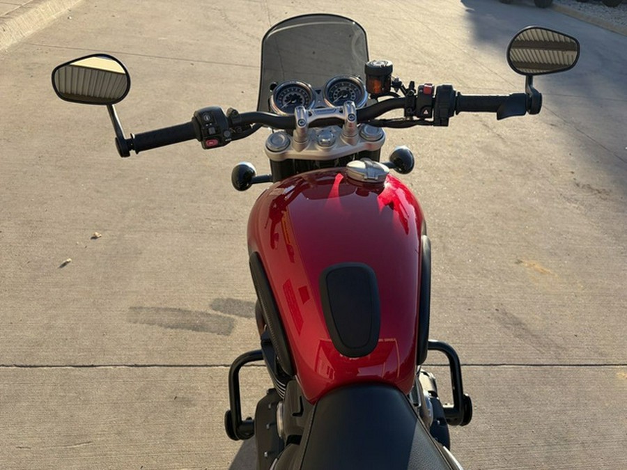 2022 Triumph Speed Twin Red Hopper 1200