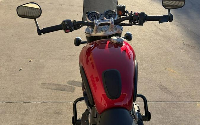 2022 Triumph Speed Twin Red Hopper 1200