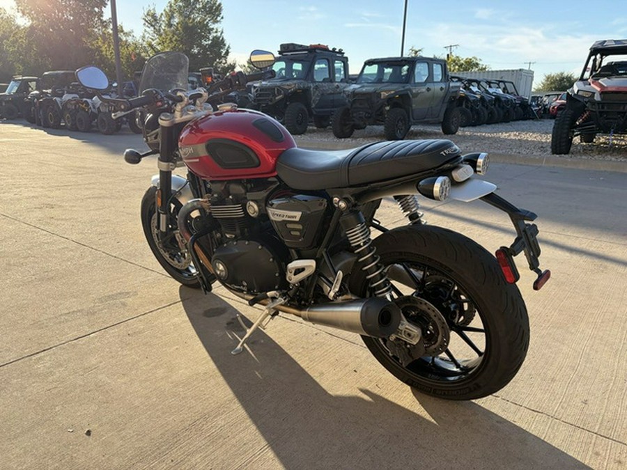 2022 Triumph Speed Twin Red Hopper 1200
